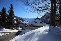 Chalet Milliat - bomen en sneeuw